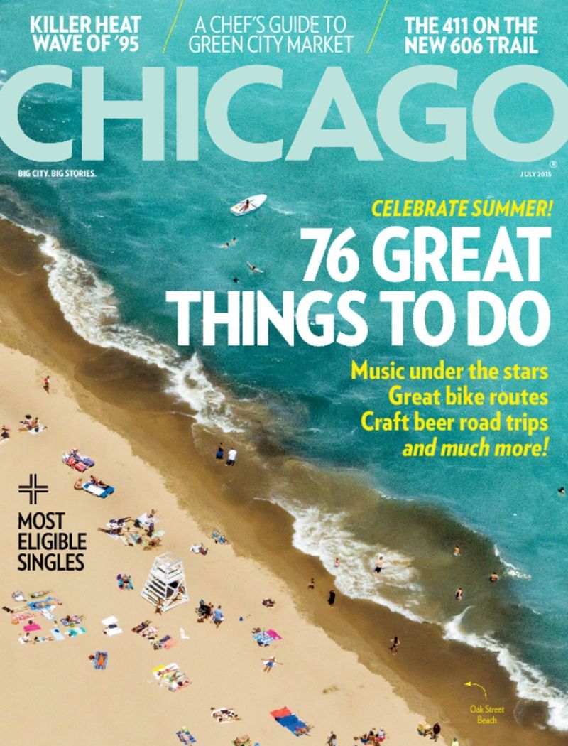 Chicago-Magazine July 01, 2015 Issue Cover