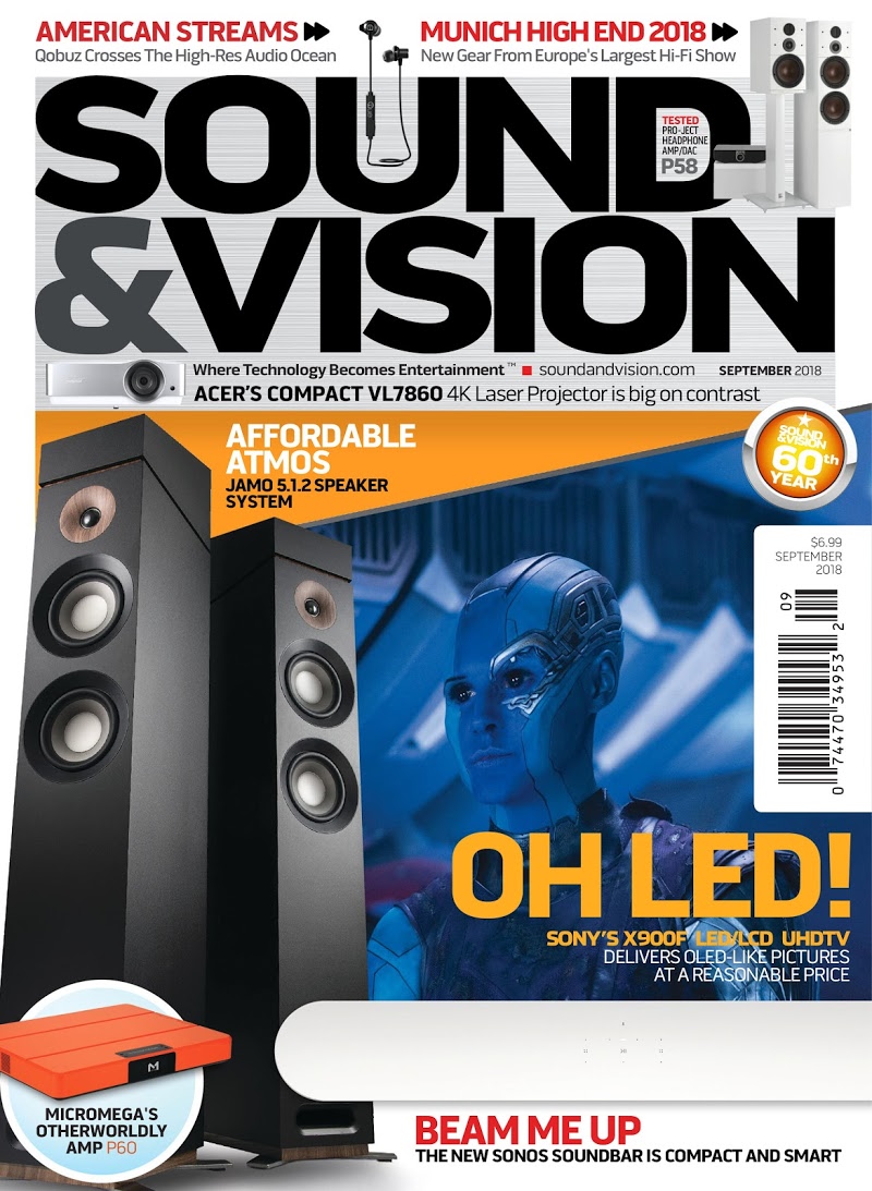Sound-and-Vision September 01, 2018 Issue Cover