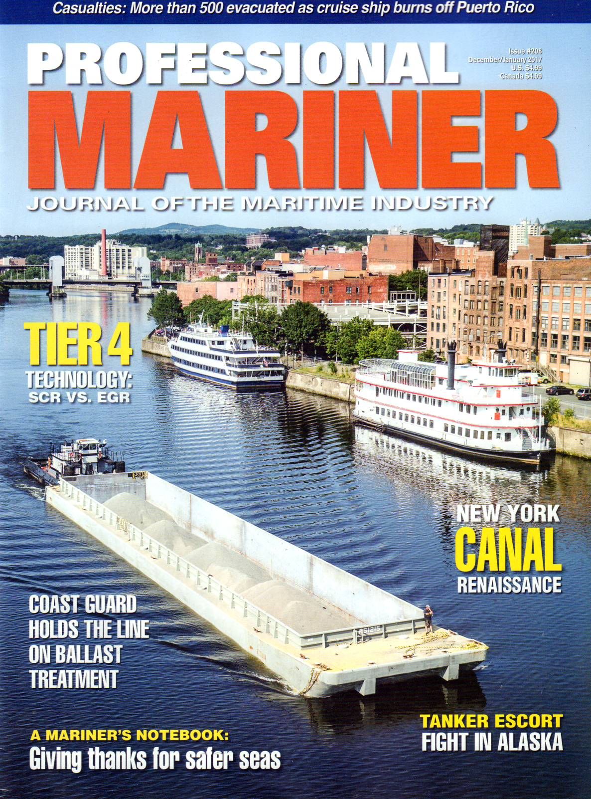 Professional-Mariner December 01, 2016 Issue Cover