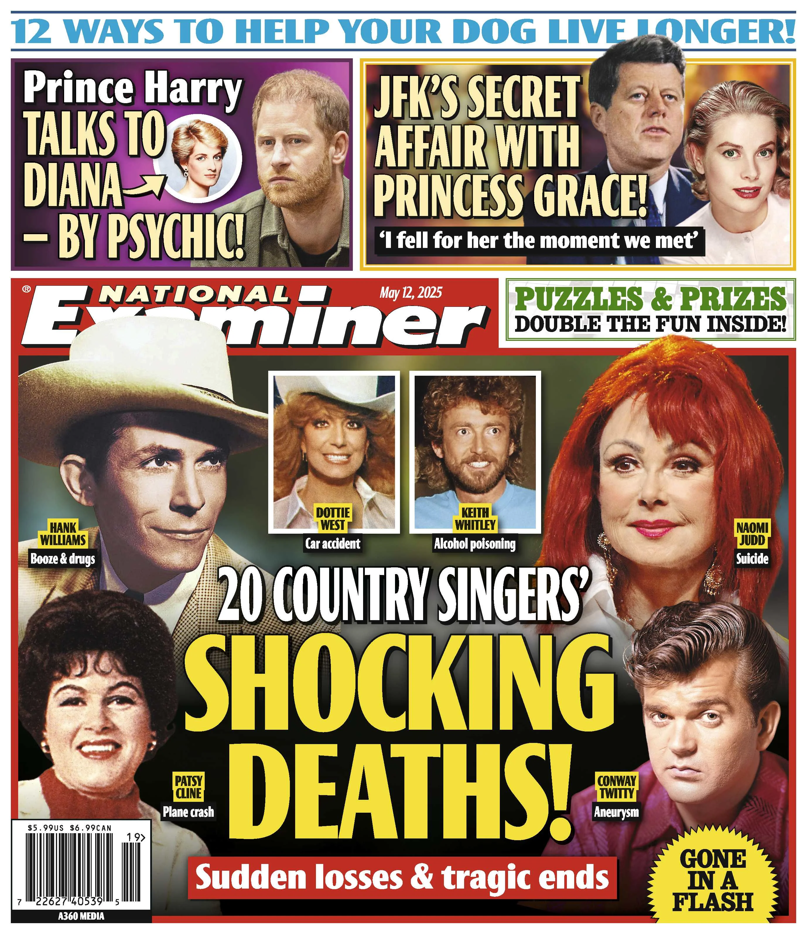 National-Examiner May 12, 2025 Issue Cover