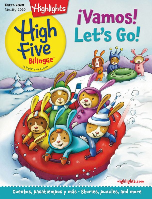 Highlights-High-Five-Bilingue January 01, 2020 Issue Cover