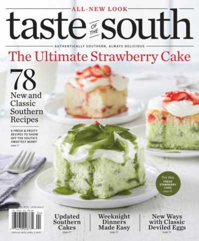 Taste of the South March 01, 2019 Issue Cover