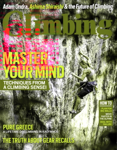Climbing Magazine May 01, 2016 Issue Cover