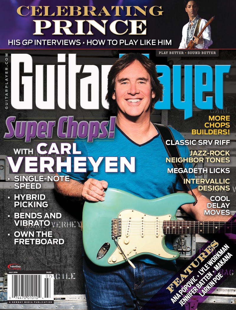 Guitar-Player July 01, 2016 Issue Cover