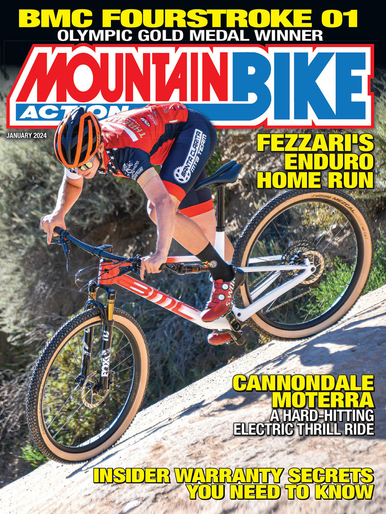 Mountain-Bike-Action January 01, 2024 Issue Cover