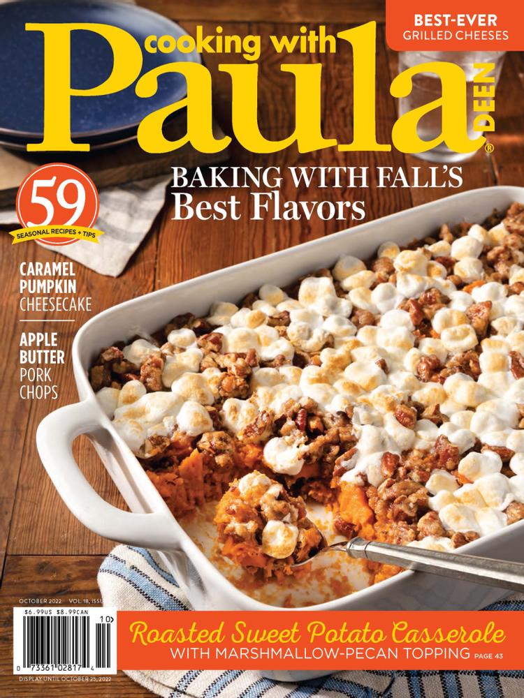 Cooking-With-Paula-Deen October 01, 2022 Issue Cover
