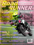 Road RUNNER Motorcycle & Touring April 01, 2025 Issue Cover