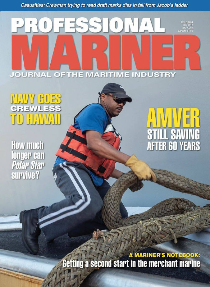 Professional-Mariner May 01, 2019 Issue Cover
