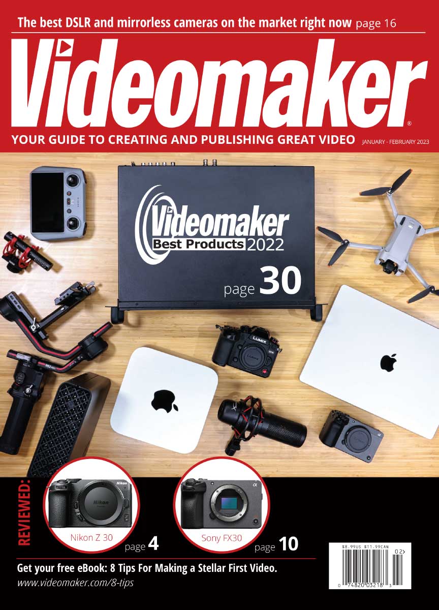 Videomaker January 01, 2023 Issue Cover