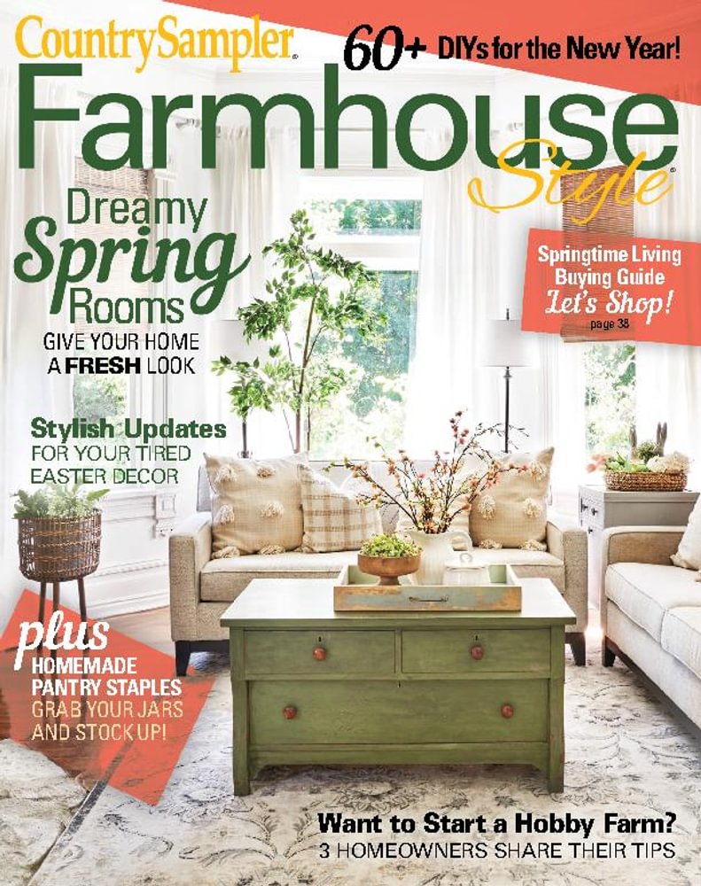 Farmhouse-Style March 01, 2024 Issue Cover