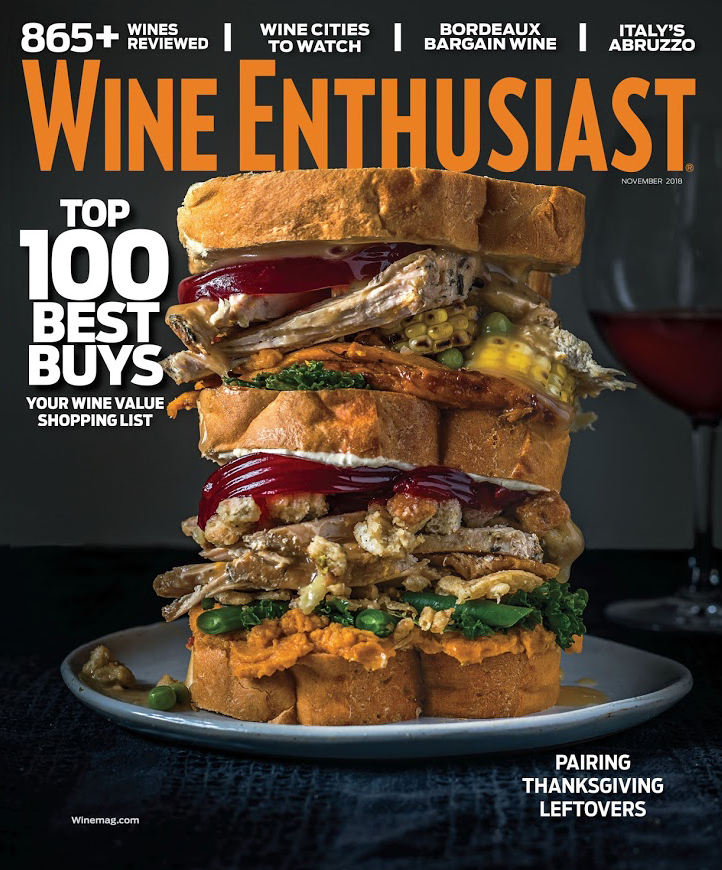 Wine-Enthusiast November 01, 2018 Issue Cover