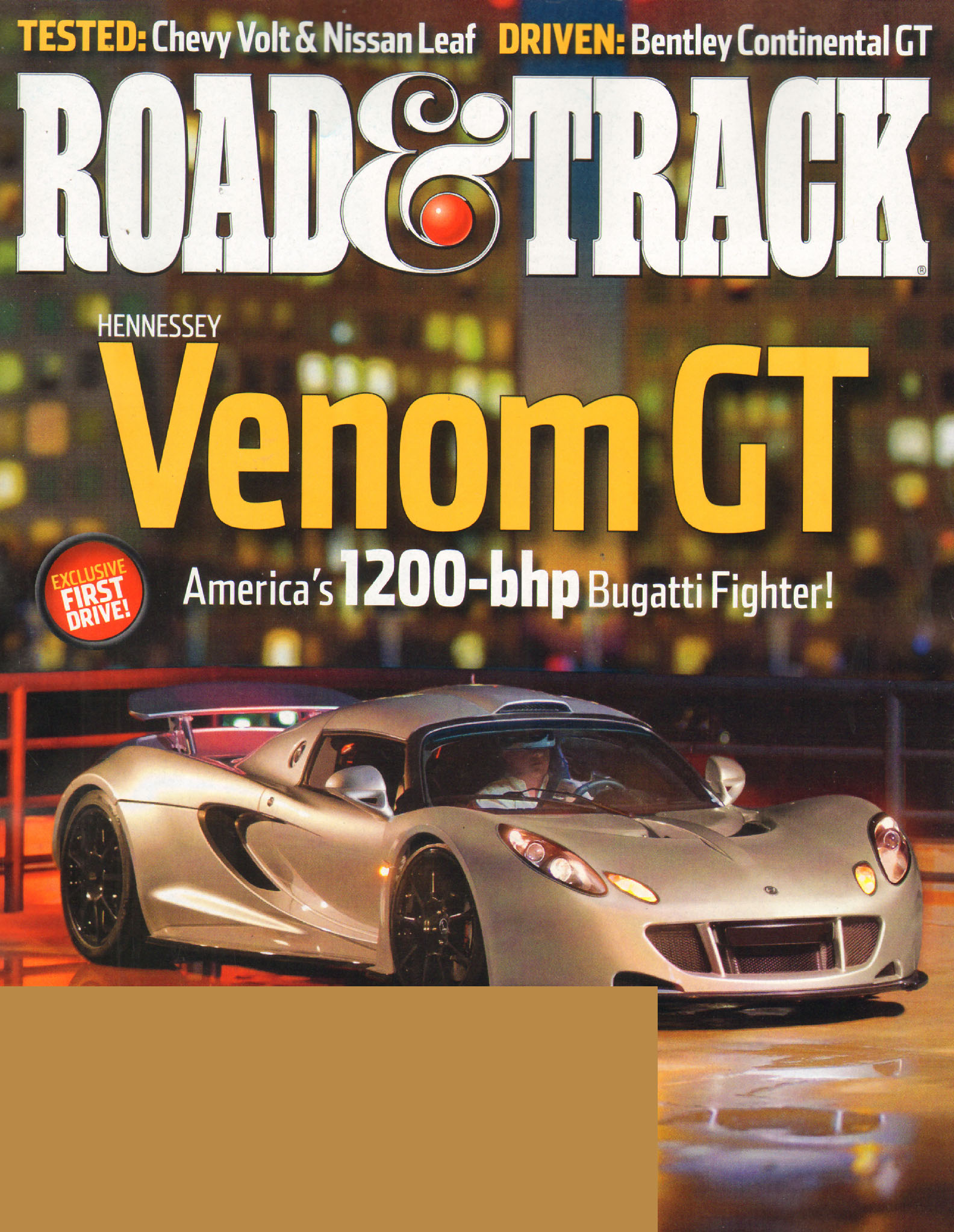 Road-and-Track February 01, 2011 Issue Cover