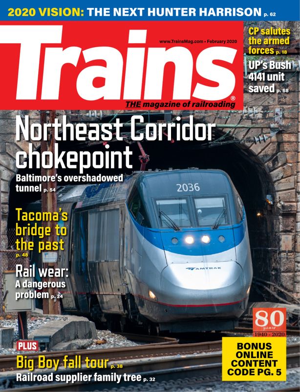 Trains February 01, 2020 Issue Cover
