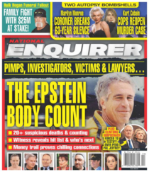 National Enquirer August 25, 2025 Issue Cover