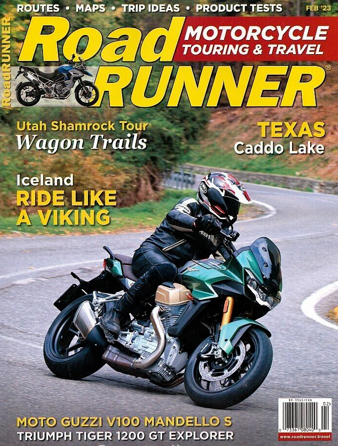 Road-RUNNER-Motorcycle-and-Touring February 01, 2023 Issue Cover