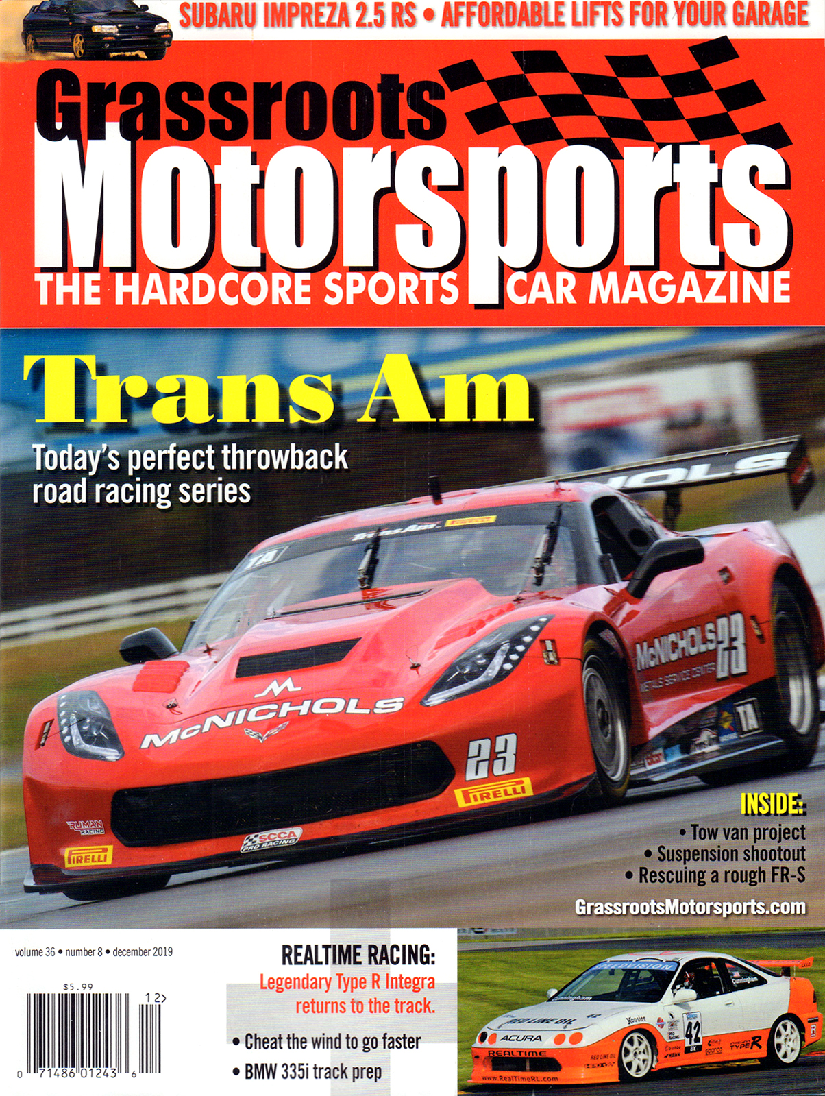 Grassroots-Motorsports December 01, 2019 Issue Cover