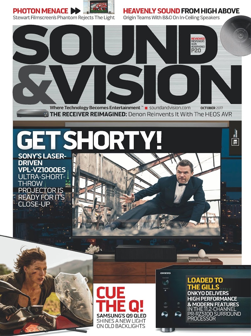 Sound-and-Vision October 01, 2017 Issue Cover