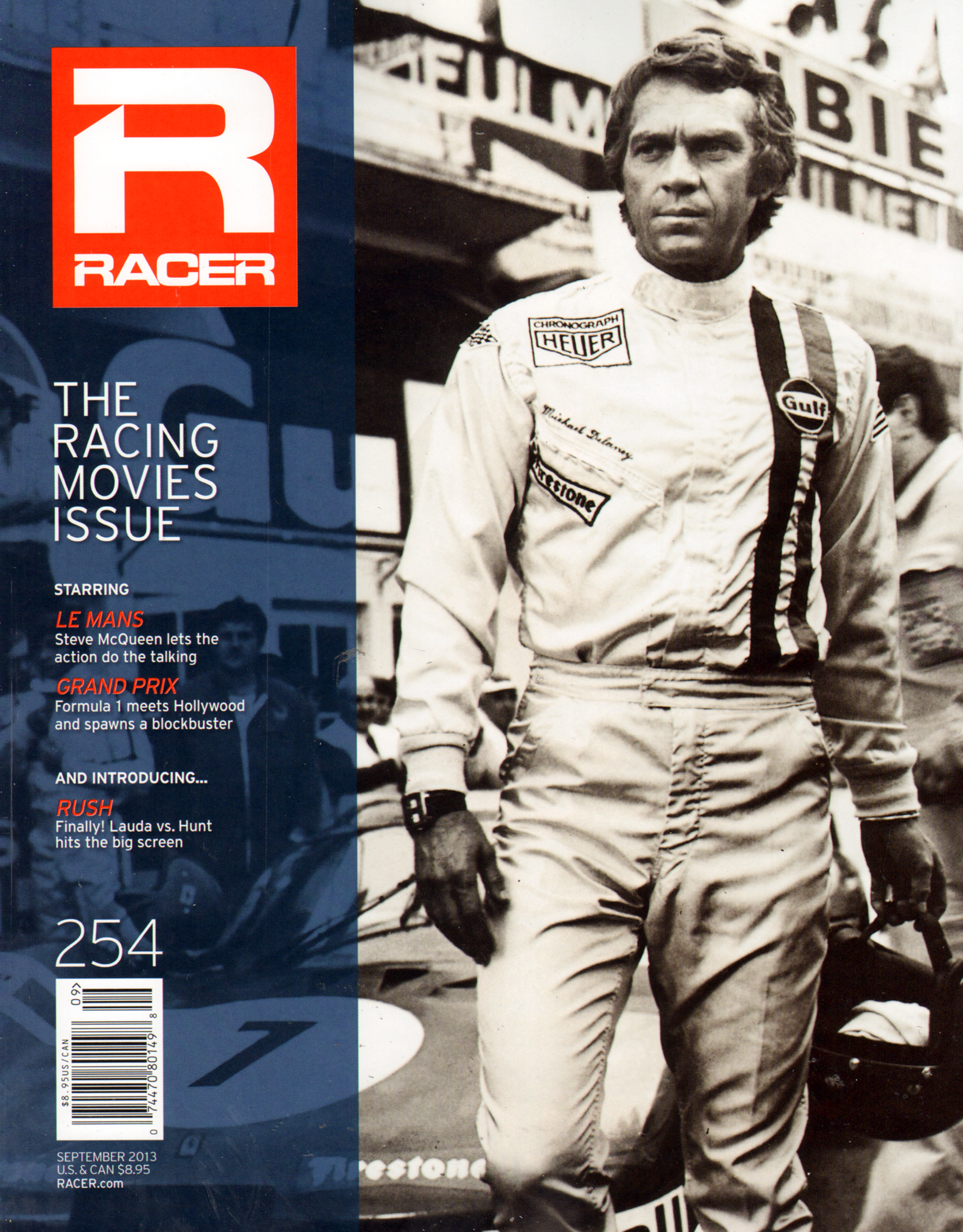 Racer September 01, 2013 Issue Cover
