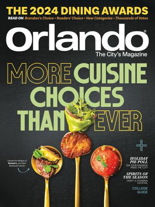 Orlando-Magazine November 01, 2024 Issue Cover