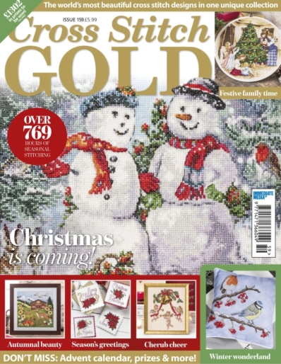 Cross Stitch Gold October 01, 2019 Issue Cover