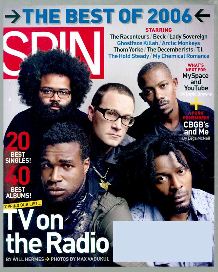 Spin January 01, 2007 Issue Cover