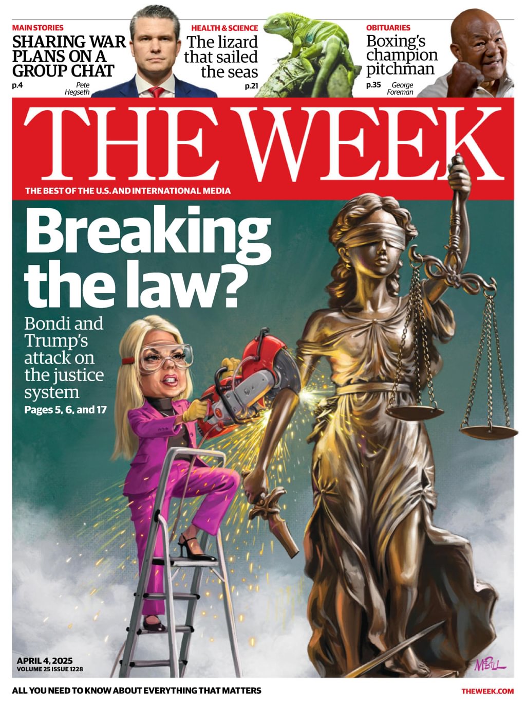 The-Week April 04, 2025 Issue Cover