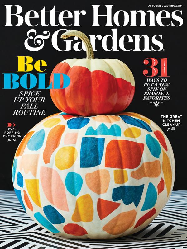 Better-Homes-and-Gardens October 01, 2020 Issue Cover