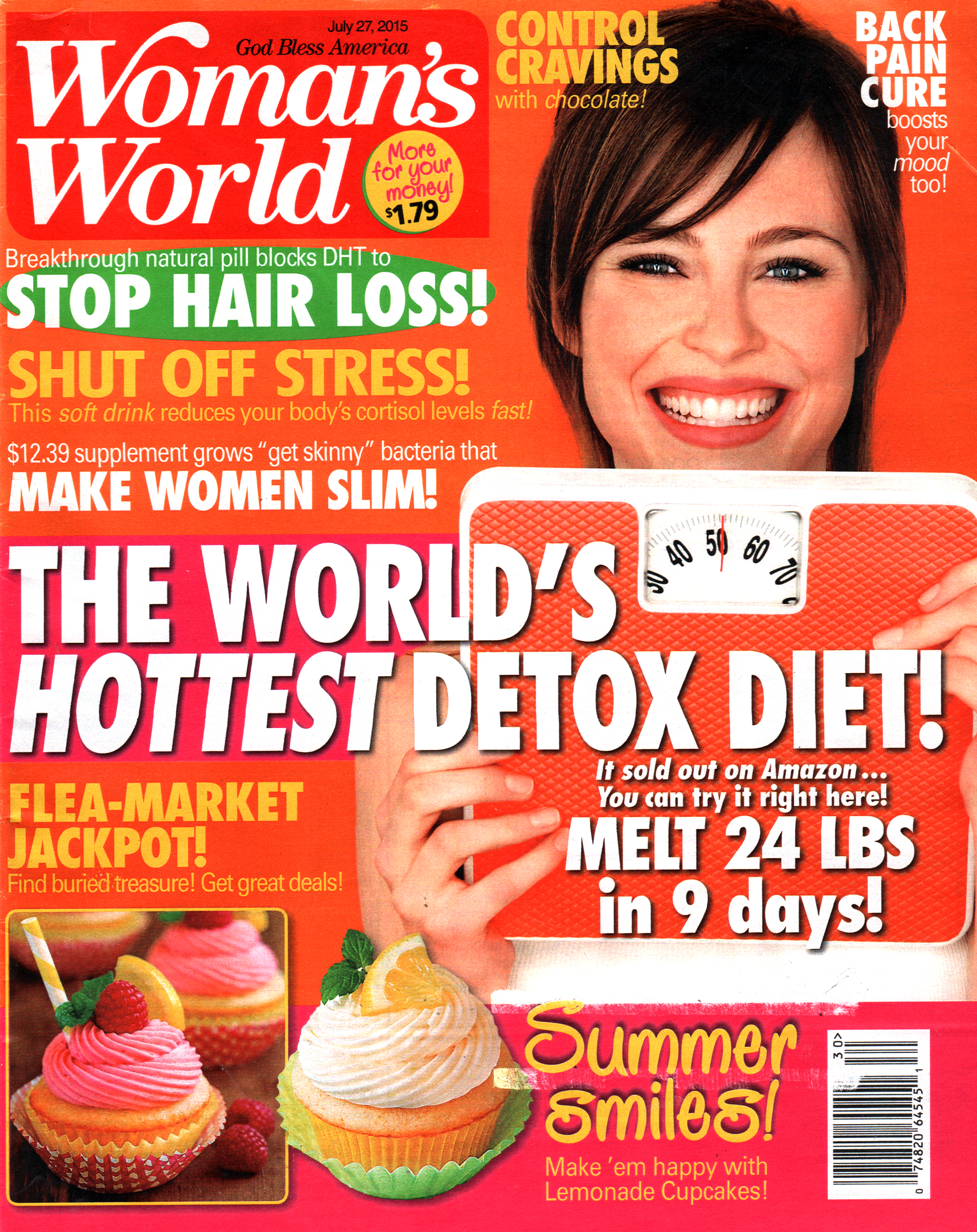 Womans-World July 27, 2015 Issue Cover