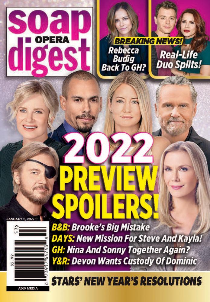 soap-opera-digest January 03, 2022 Issue Cover