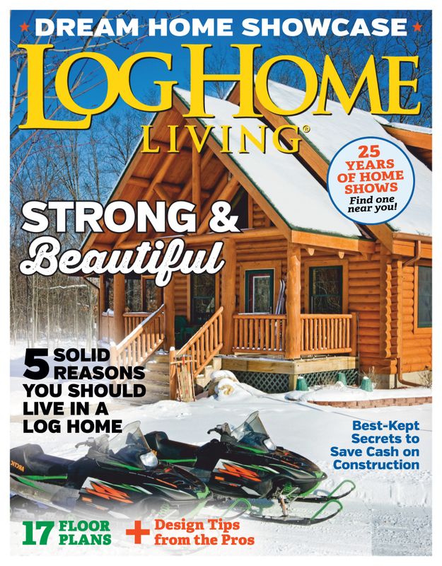 Log-and-Timber-Home-Living January 01, 2020 Issue Cover
