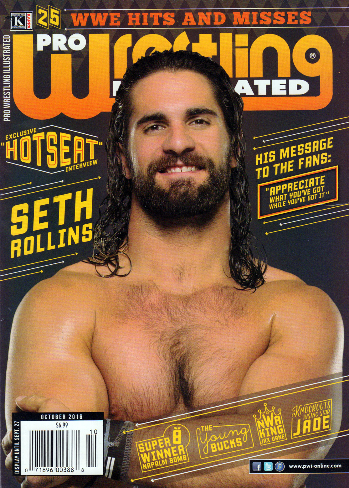 Pro-Wrestling-Illustrated October 01, 2016 Issue Cover