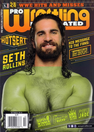 Pro Wrestling Illustrated October 01, 2016 Issue Cover