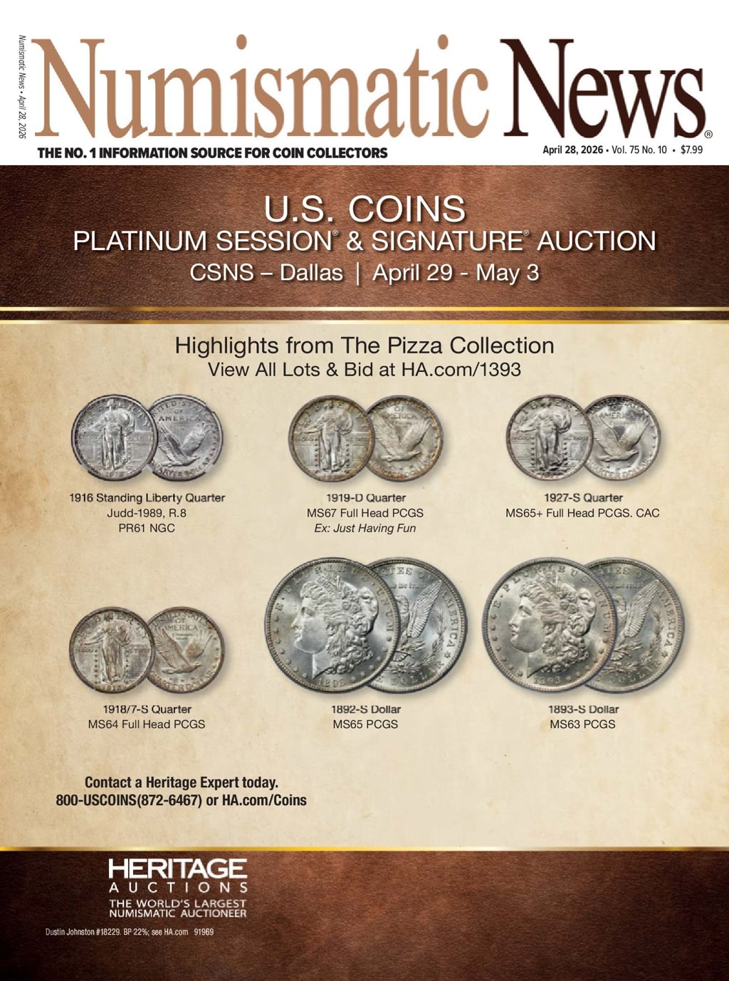 Numismatic News April 28, 2026 Issue Cover