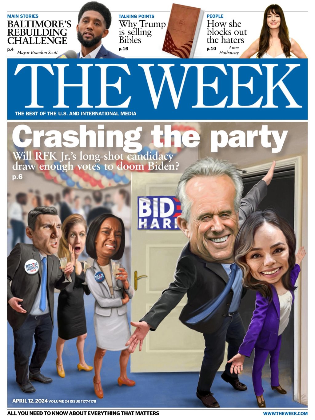The-Week April 12, 2024 Issue Cover