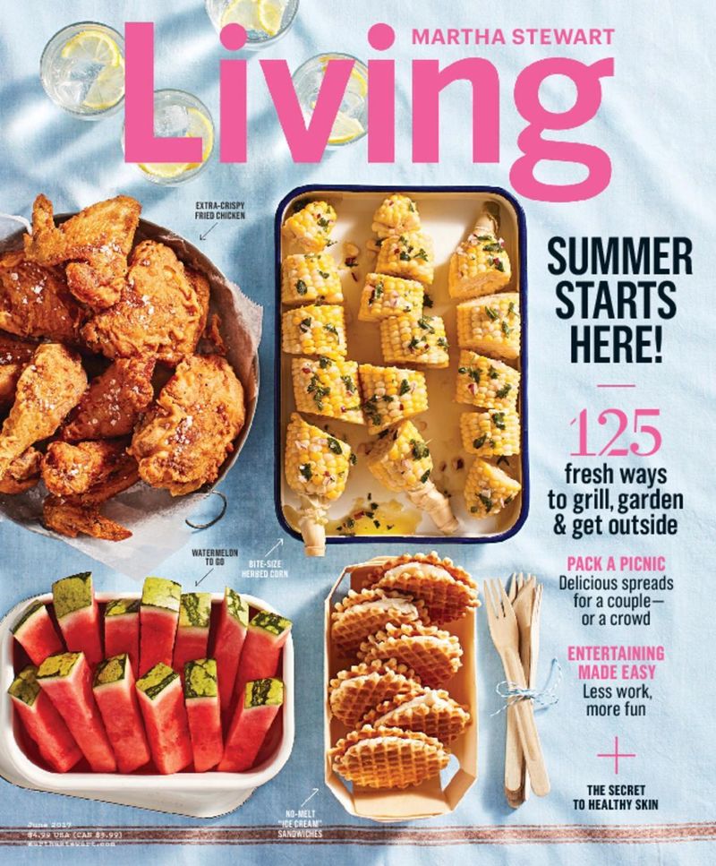 Martha-Stewart-Living June 01, 2017 Issue Cover