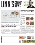 Linns-Stamp-News-Weekly October 28, 2019 Issue Cover