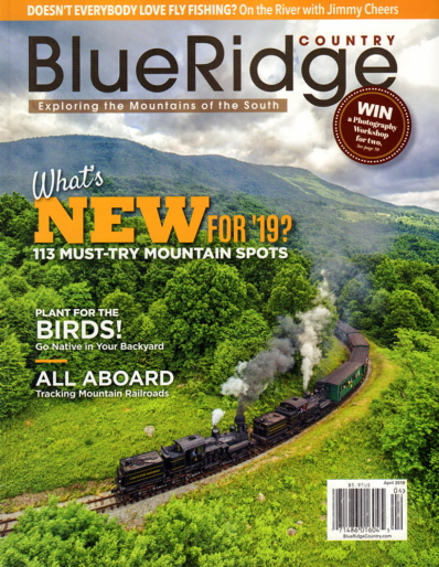 Blue Ridge Country April 01, 2019 Issue Cover