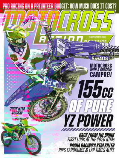 Motocross Action November 01, 2025 Issue Cover