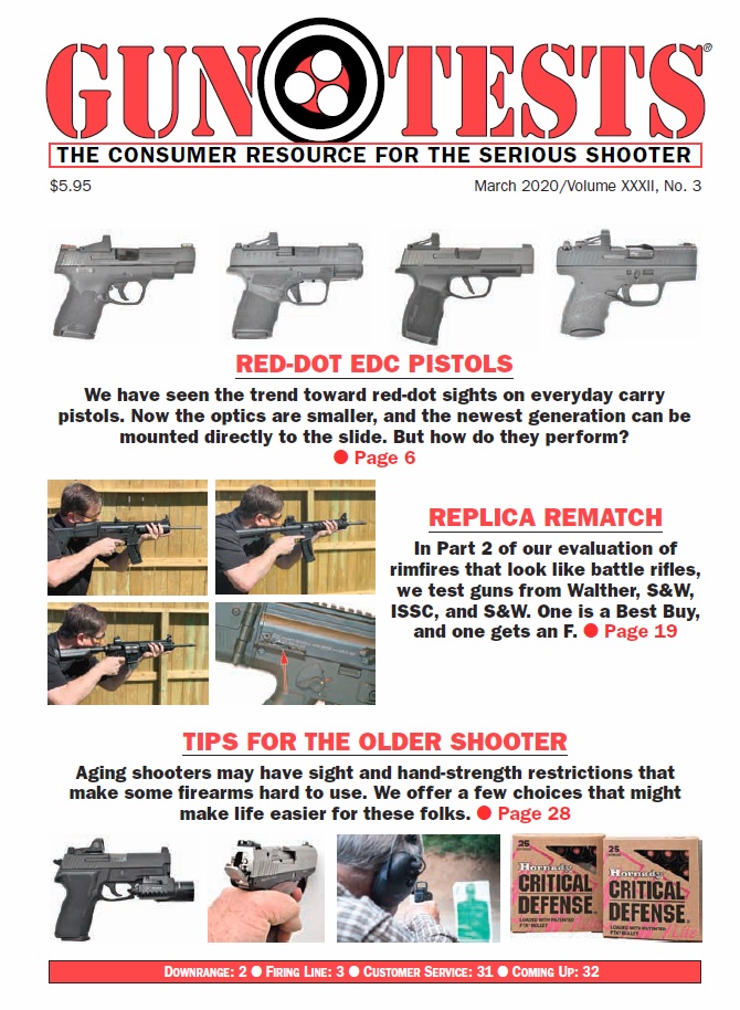 Gun-Tests March 01, 2020 Issue Cover