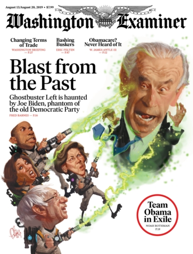 Washington Examiner August 13, 2019 Issue Cover