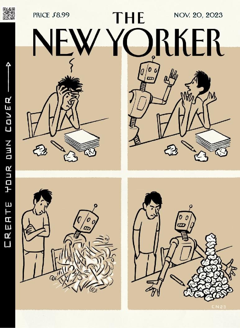 The-New-Yorker November 20, 2023 Issue Cover