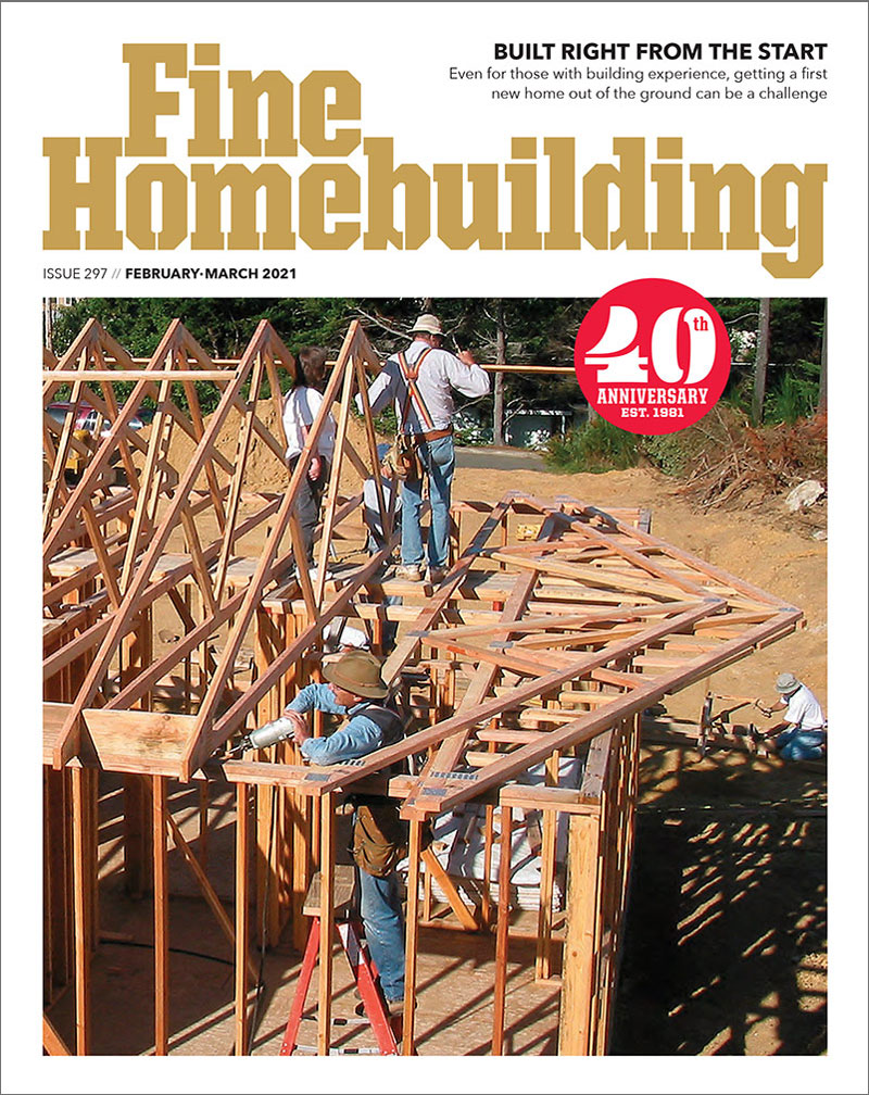 Fine-Homebuilding February 01, 2021 Issue Cover
