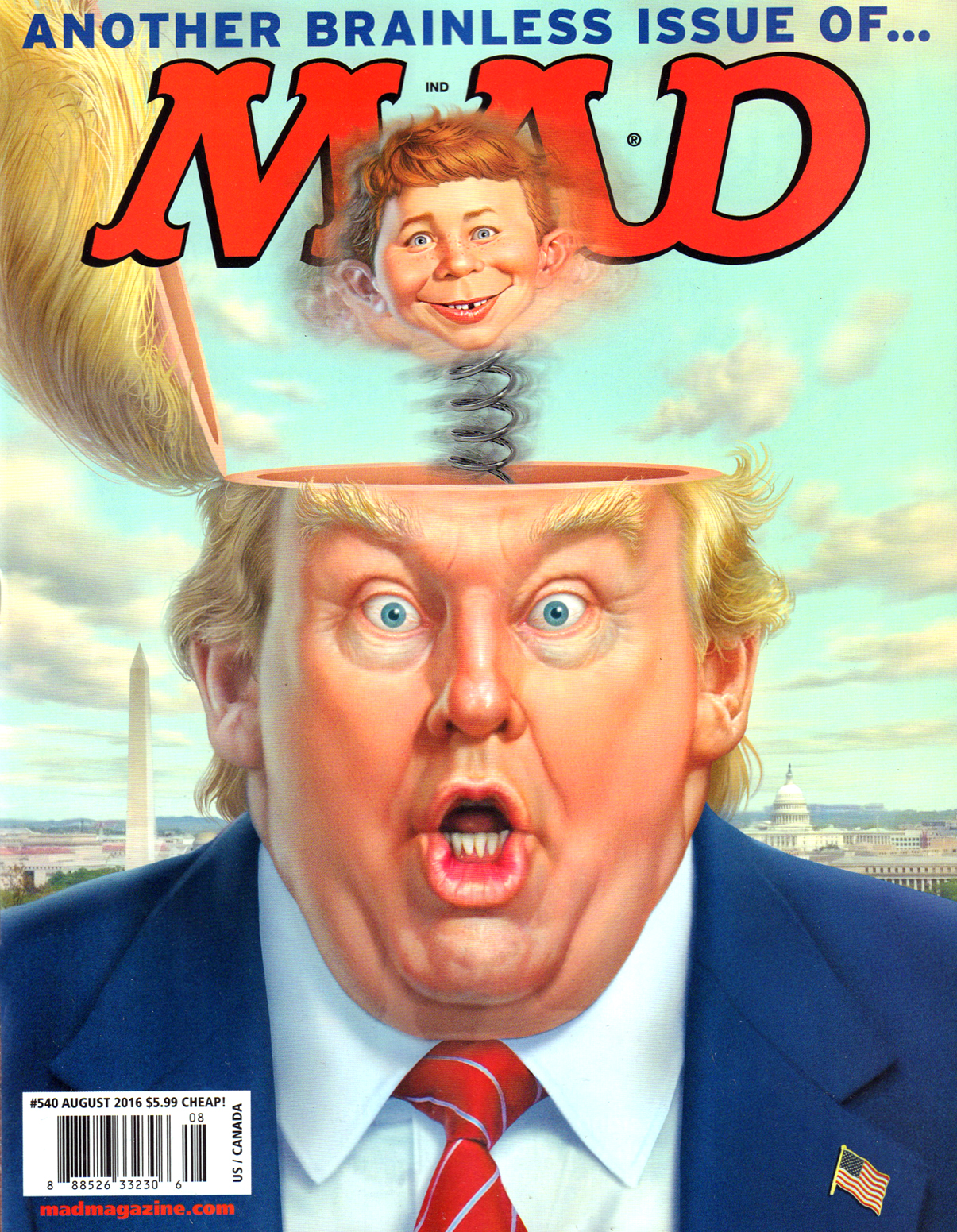 Mad-Magazine August 01, 2016 Issue Cover