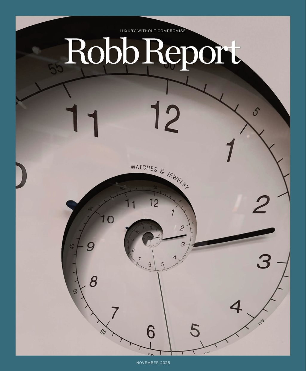 Robb Report November 01, 2025 Issue Cover