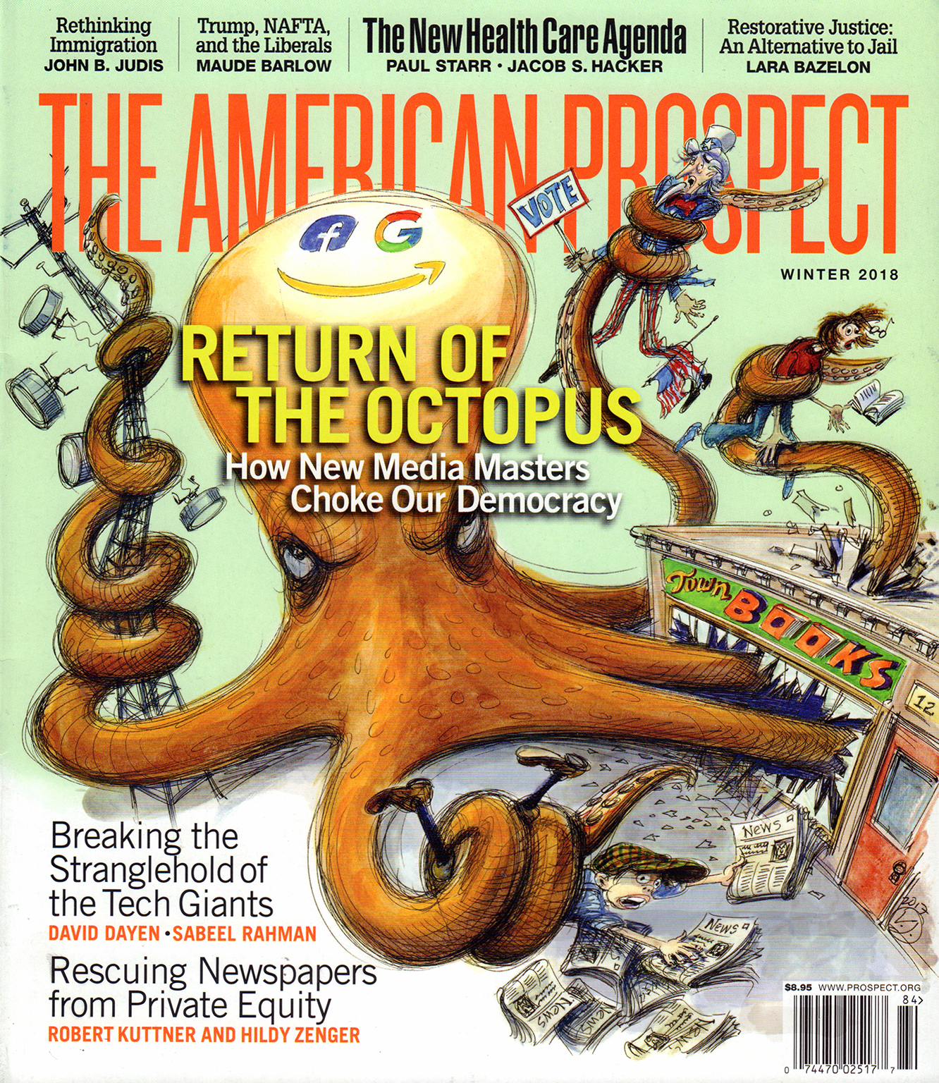 The-American-Prospect January 01, 2018 Issue Cover