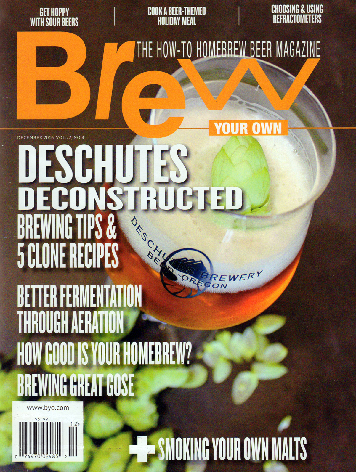 Brew-Your-Own December 01, 2016 Issue Cover