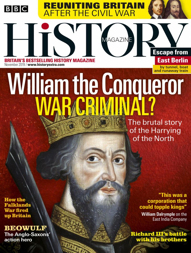 BBC-History November 01, 2019 Issue Cover