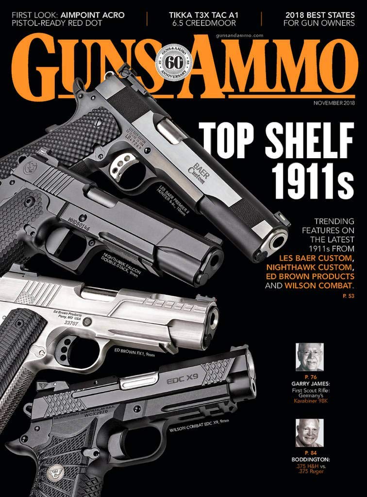 Guns-and-Ammo November 01, 2018 Issue Cover