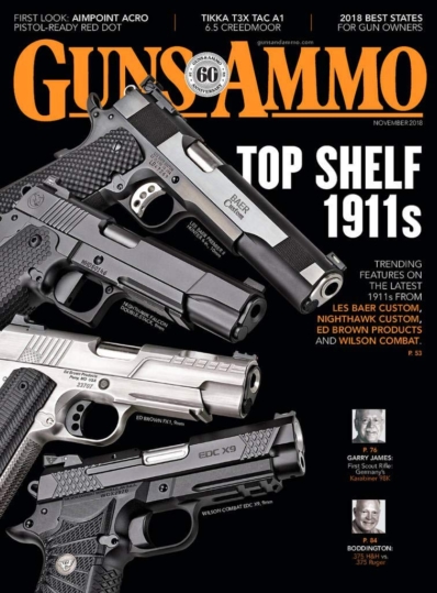 Guns & Ammo November 01, 2018 Issue Cover