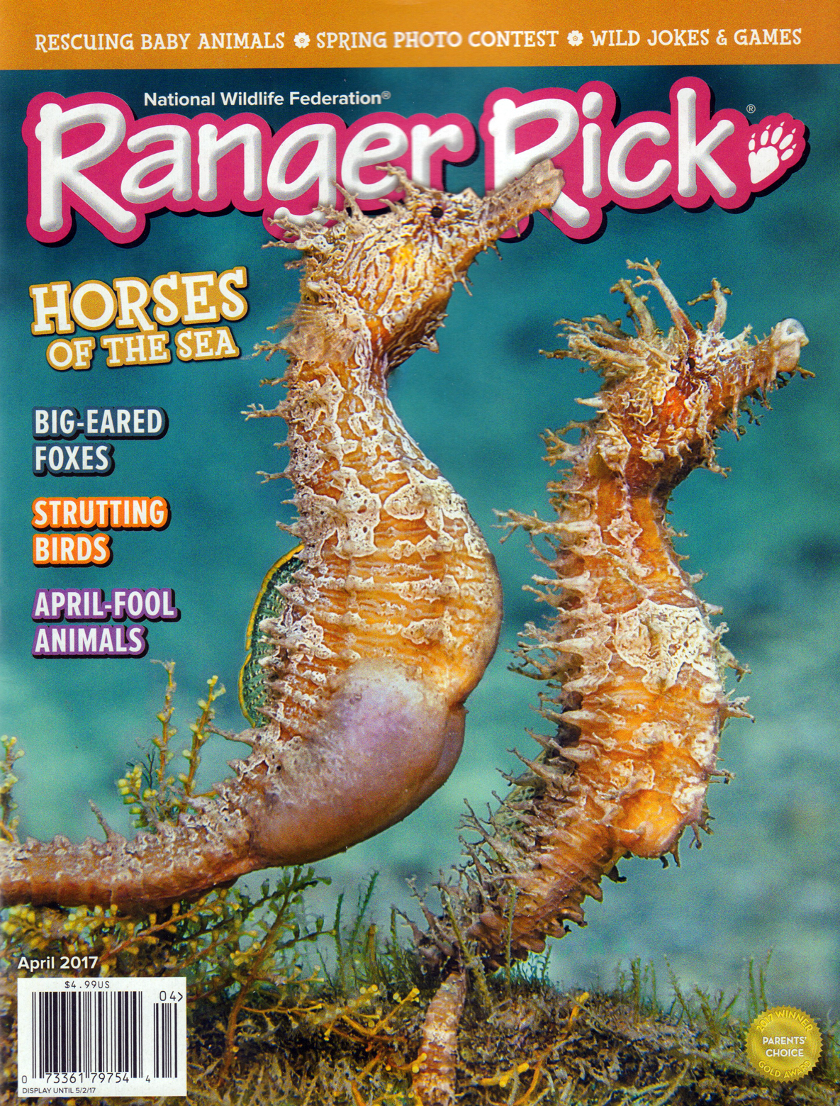 Ranger-Rick April 01, 2017 Issue Cover